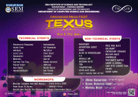Texus 24 National Level Tech Fest Poster