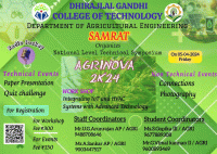 AGRINOVA 2K24 Technical Symposium Poster