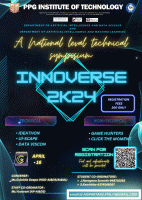 INNÓVERSE 2k24 National Level Technical Symposium Poster