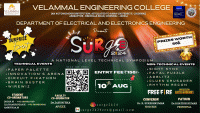 suRge 2K24 Technical Symposium Poster