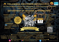 DXM 2K24 National Level Technical Symposium Poster