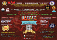 MECDEZ 2k24 Technical Symposium Poster