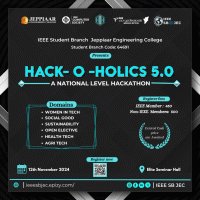 Hackaholics 5.0 Hackathon Poster