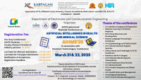 National Conference on Artificial intelligence in Health and Medical Science AIHMS'25 National Conference Poster