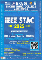 IEEE STUDENT TECHNICAL AWARENESS CONFERENCE 2025 Conference Poster