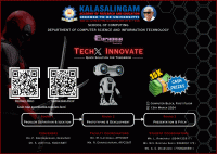 TechX Innovate - Euphoria 2025 Technical Fest Poster