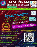 Project Contest 2025 Technical Event Poster