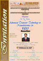 Saminar on Advanced transistor technology in nanoelectronics for VLSI 2025 Seminar Poster