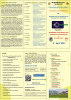 National Conference on Emerging Trends in Information and Communication Technologies ETICT 2K25 National Conference Poster
