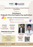 Python programming for Electrical Engineering Applications 2025