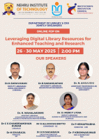 Online FDP on Leveraging Digital Library Resources For Enhanced Teaching And Research 2025