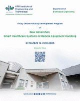 Five Day Online Faculty Development Program on New Generation Smart Healthcare Systems & Medical Equipment Handling 2025