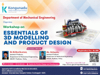 Workshop on Essential of 3d Modelling and Product Design 2025