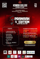 Pranaah 2026 Intercollegiate Management Fest Poster