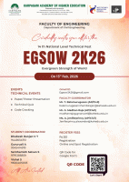 EGSOW 2k26 Technical Symposium Poster