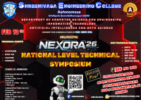 Nexora 2026 Technical Symposium Poster