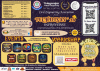Techutsav'26-Infraverse Civil Engineering Symposium Poster