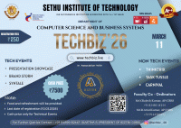 TECHBIZ'26 Technical Symposium Poster