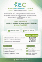 Hands-On Training: Mobile Application Development using Flutter 2026 Workshop Poster