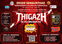 Thigazh 2026 Technical Contest Poster