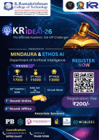 kR IDEAI'26 Ideathon and Paper Presentation Event Poster