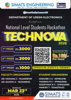 Technova 2026 Hackathon Poster