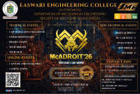 Mechadroit 26 Mechanical Engineering Symposium Poster