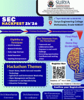 SEC HACKFEST2k'26 Hackathon Poster