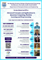 Five Days National Level FDP (Online) on Advanced Concepts and Applications in Quantum Computing, Machine Learning and Deep Learning 2026 Faculty Development Program Poster