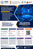 National Level Workshop on Clinical Training / Translational Research 2026 Workshop Poster