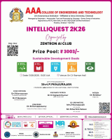 INTELLIQUEST 2K26 Tech Solution Showcase & Idea Presentation Competition Poster