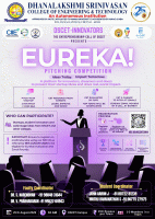 EUREKA! – Pitching Competition 2026 Pitching Competition Poster