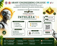 INTELEZA'26 National Level Technical Symposium Poster