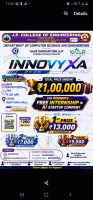 INNOVYXA 2K26  AI Hackathon Poster