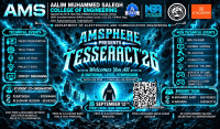 Tessaract'26 Technical Symposium Poster