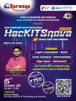 IEEE sponsored International Hackathon HacKITSnova 2026 Hackathon Poster
