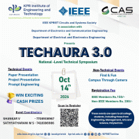 Tech Aura 3.0 2026 Technical Symposium Poster
