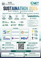 SUSTAINATHON 26 National Level Hackathon Poster