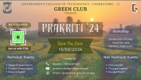 PRAKRITI 2024 Technical Symposium Poster