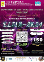 ELZIA 2K24 Technical Symposium Poster