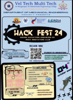 Hack fest 2024 Hackathon Poster