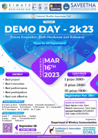DEMO DAY 2K23 Technical Symposium Poster