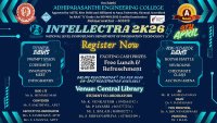 INTELLECTRA 2K26 National Level Technical Symposium Poster