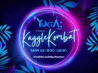 Yukta 2024 - Kaggle Kombat Technical Event Poster