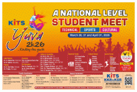 KITS YUVA 2K26 Technical, Sports, Cultural Fest Poster