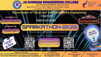 SPARKATHON-2K25 National Level Technical Event Poster
