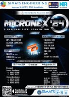 MICRONEX'24 National Level Convention Poster