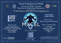 MXCEL 2023 National Level Technical Symposium Poster