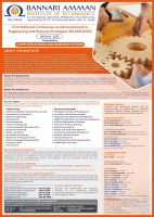 First National Conference on Advancements in Engineering and Business Strategies NCAEB’2025 National Conference Poster