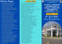 NCISTEM 2026 National Conference Poster